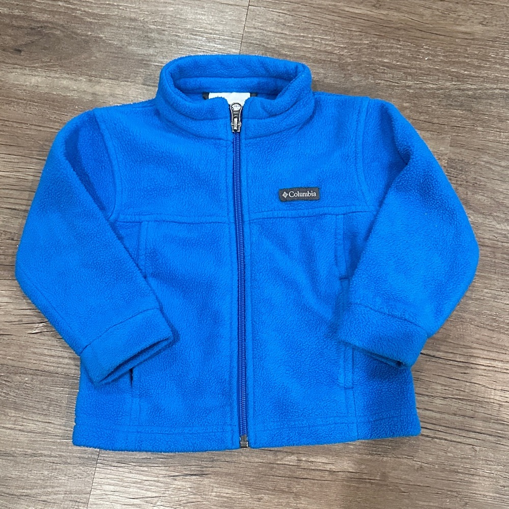 Columbia Vibrant Blue Fleece Jacket
